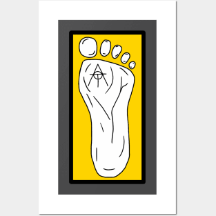 Plaster Bigfoot Oddball Aussie Podcast Posters and Art